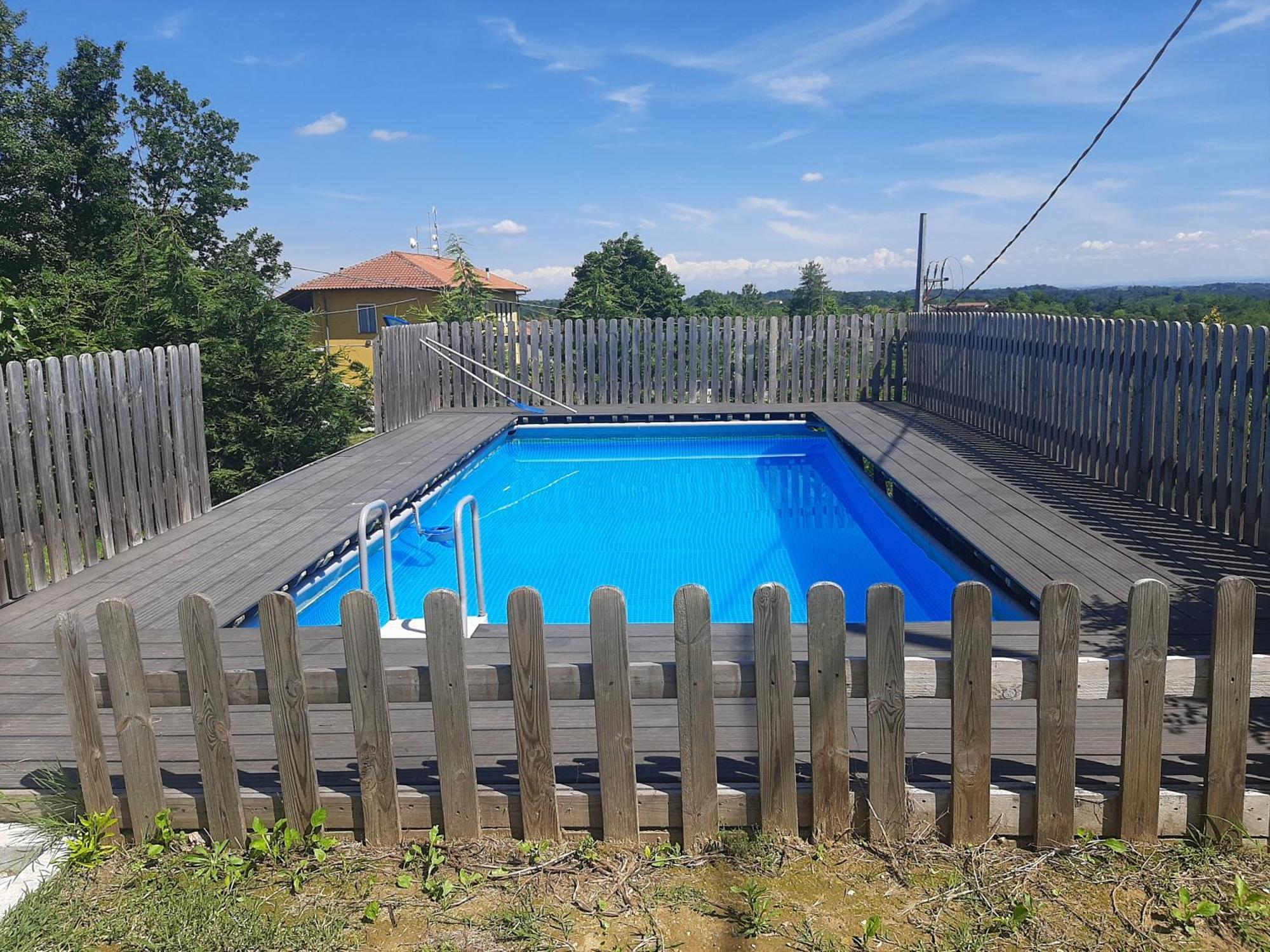 Cascina Teresina Monferrato Piscina Villa Cortazzone Екстериор снимка